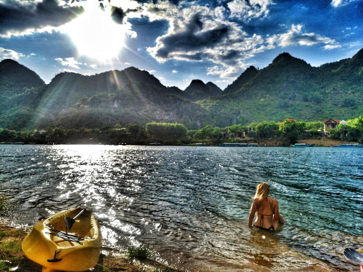 Carambola Bungalow Phong Nha Buitenkant foto