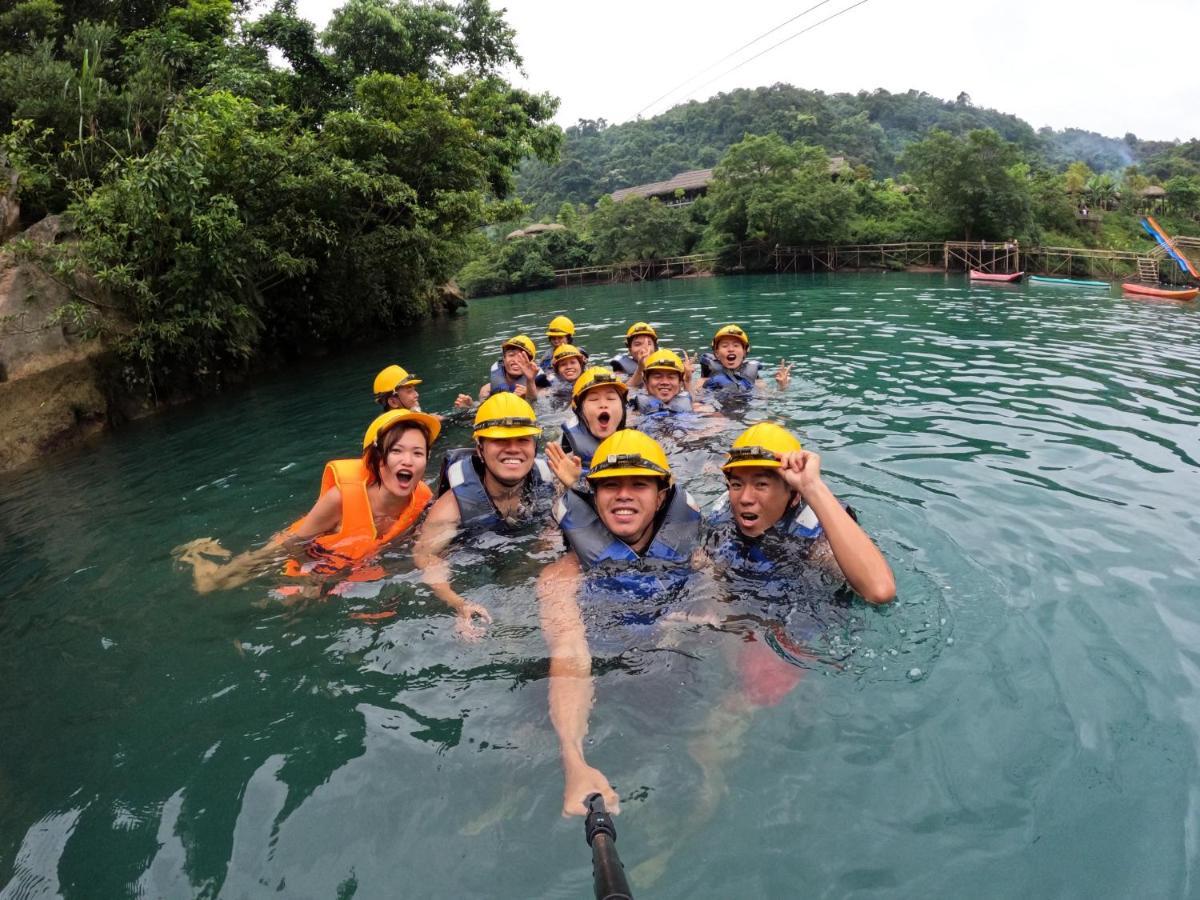 Carambola Bungalow Phong Nha Buitenkant foto