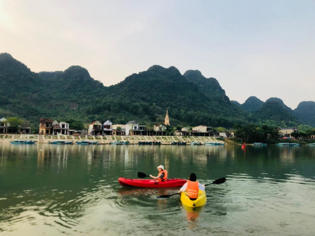 Carambola Bungalow Phong Nha Buitenkant foto