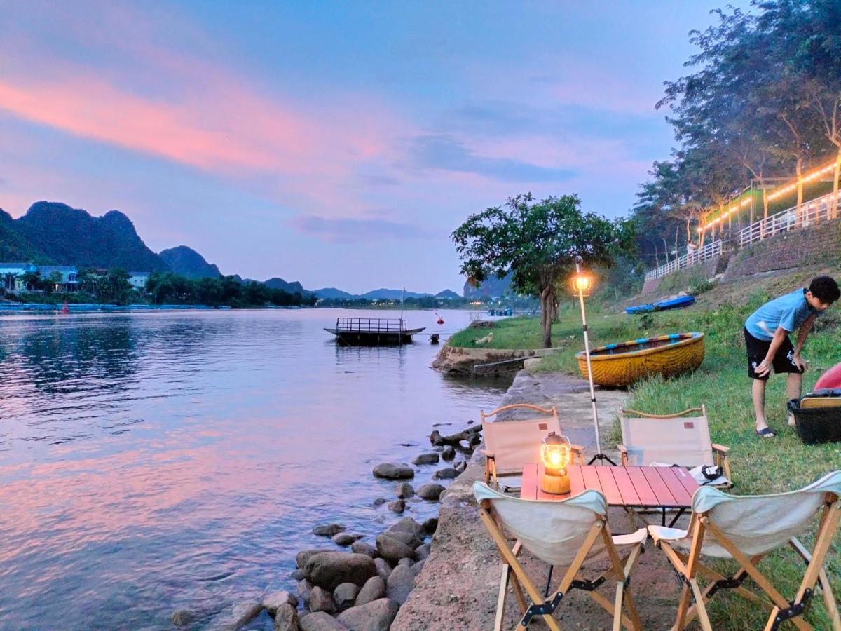 Carambola Bungalow Phong Nha Buitenkant foto