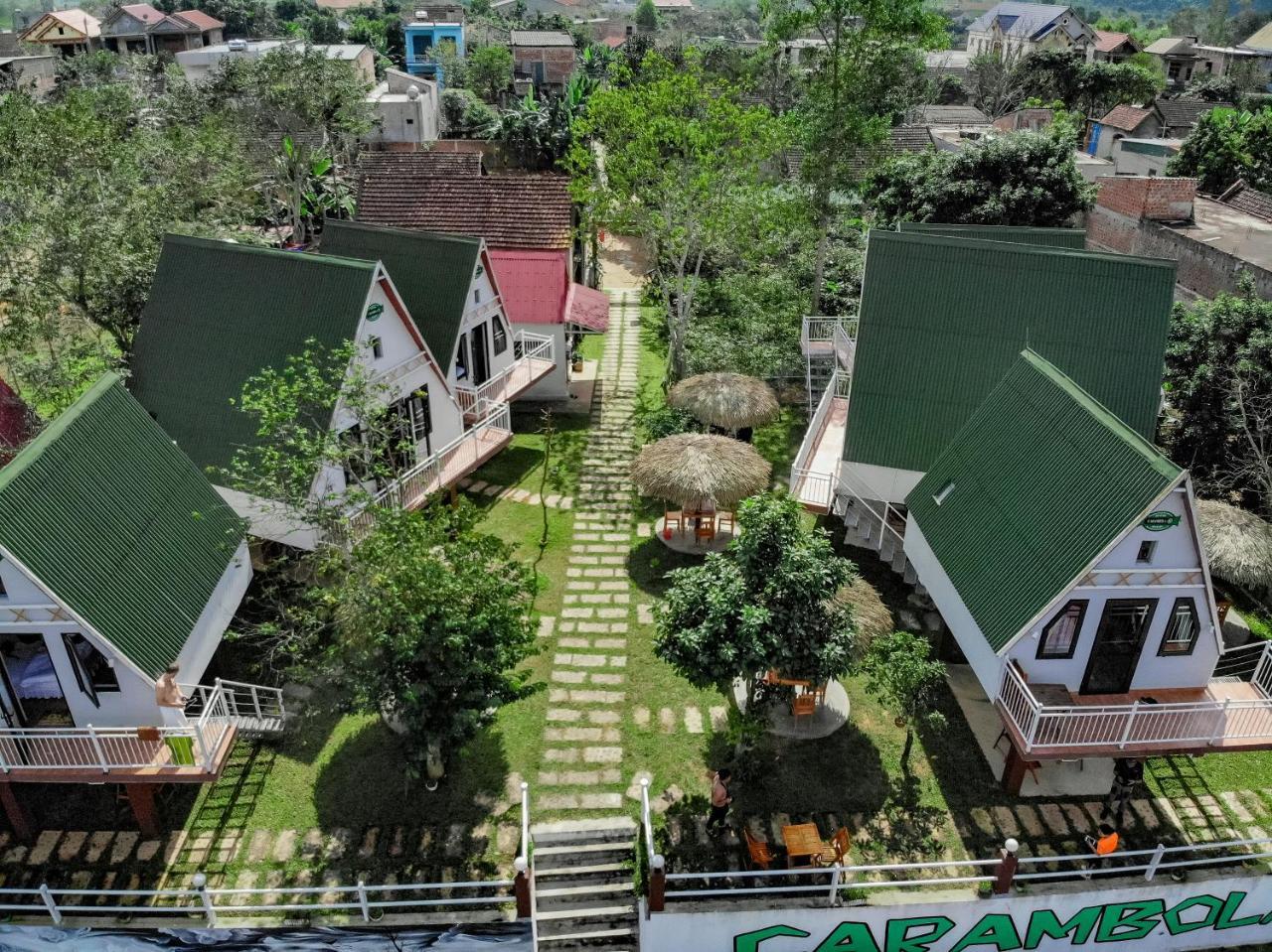 Carambola Bungalow Phong Nha Buitenkant foto
