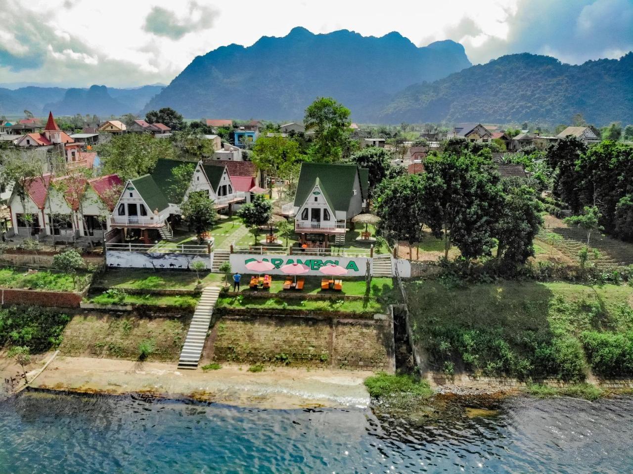 Carambola Bungalow Phong Nha Buitenkant foto