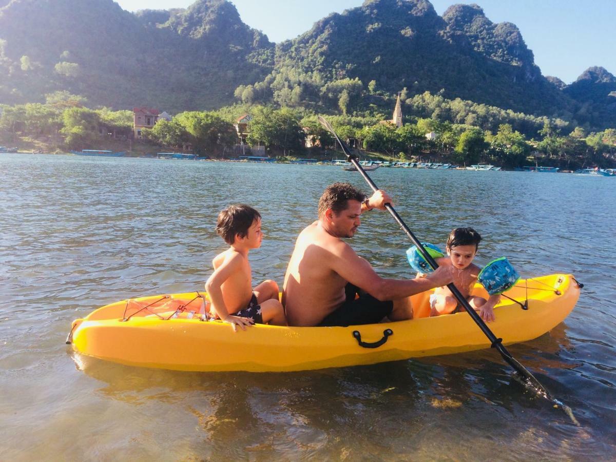 Carambola Bungalow Phong Nha Buitenkant foto