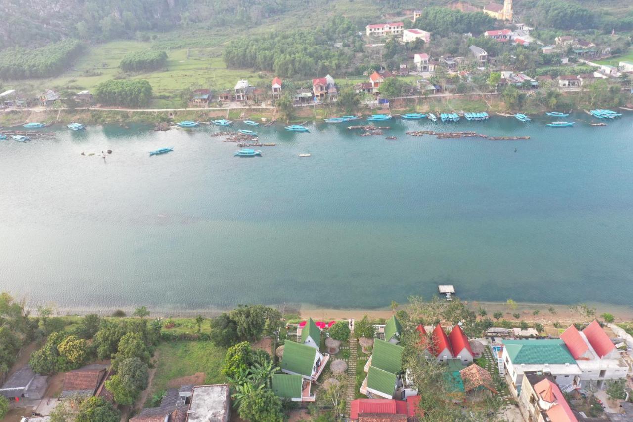 Carambola Bungalow Phong Nha Buitenkant foto