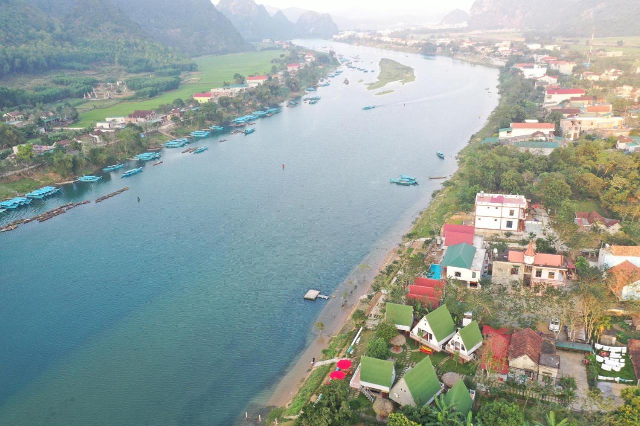 Carambola Bungalow Phong Nha Buitenkant foto