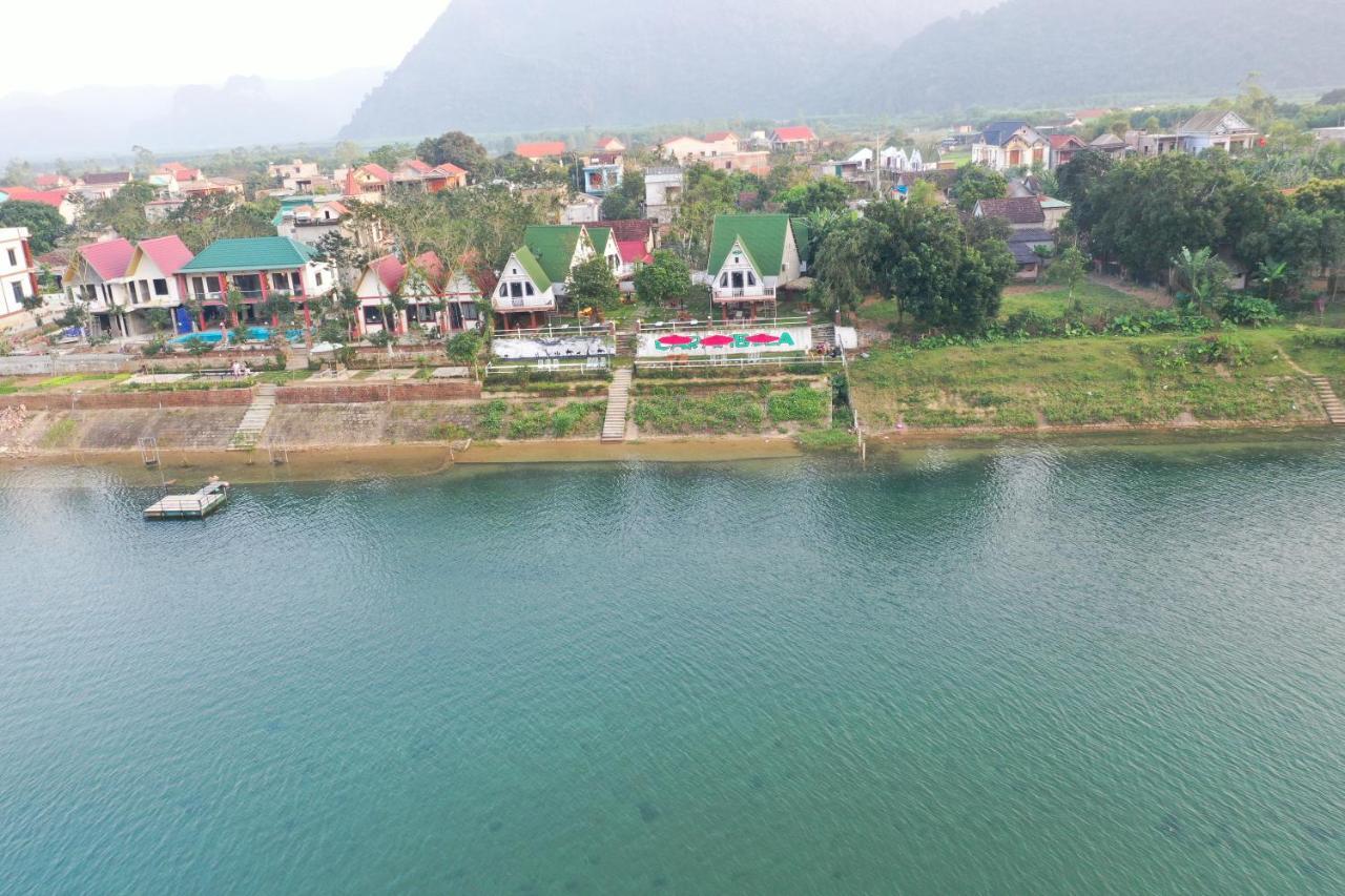 Carambola Bungalow Phong Nha Buitenkant foto