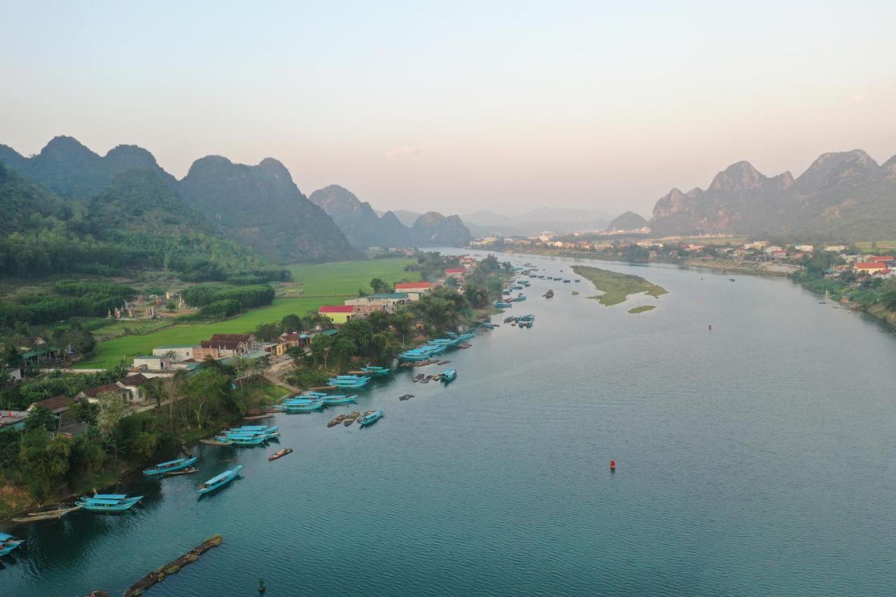 Carambola Bungalow Phong Nha Buitenkant foto
